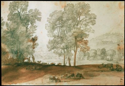 Pastoral Landscape by Claude Lorrain